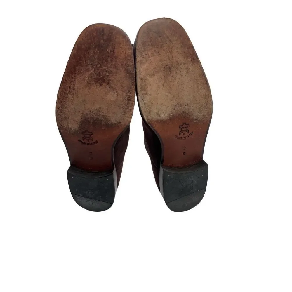 Steeple Gate suede shoes made in Italy size 9D